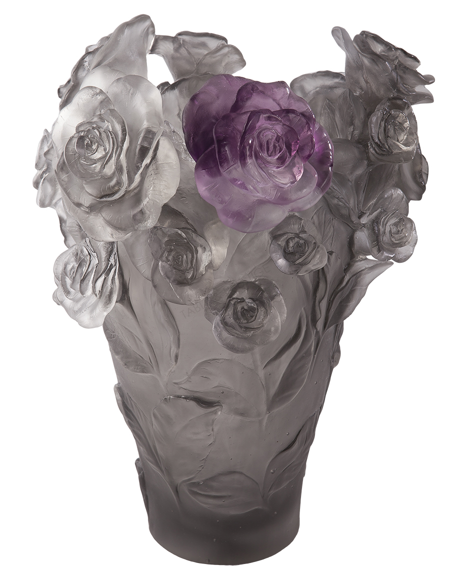 vase Daum Rose passion 053083
